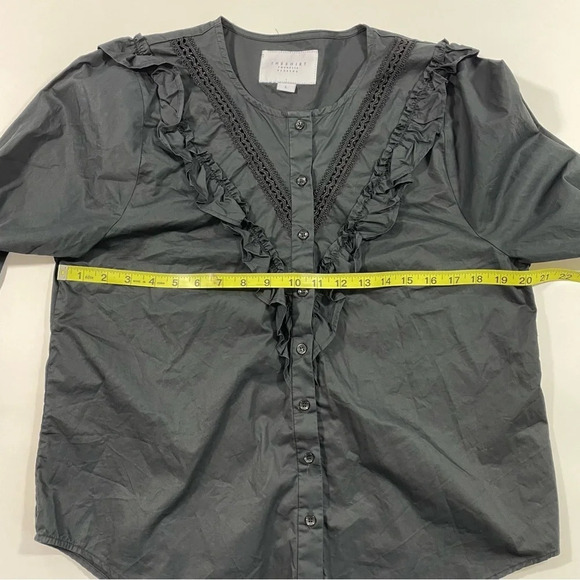 The Shirt Rochelle Behrens The Lindsay Shirt Black - Picture 9 of 9